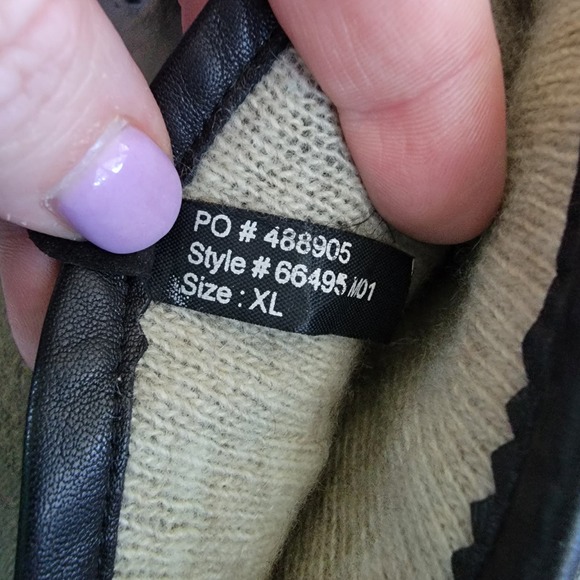 Wilsons‎ leather black gloves size XL women's - Picture 2 of 4